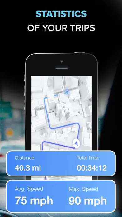 Geschwindigkeitsmesser GPS Pro screenshot 3