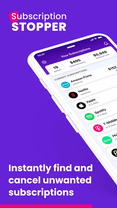 Subscription Stopper & Manager screenshot 1