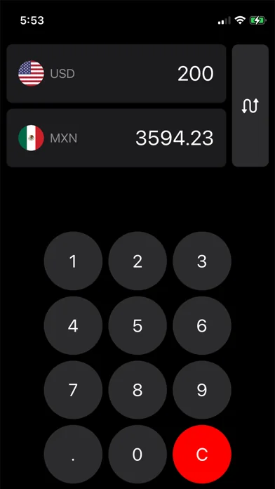 Pesos to Dollars Conversion