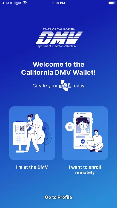 CA DMV Wallet screenshot 1