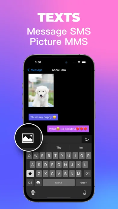 Texting App: Phone Call + Text