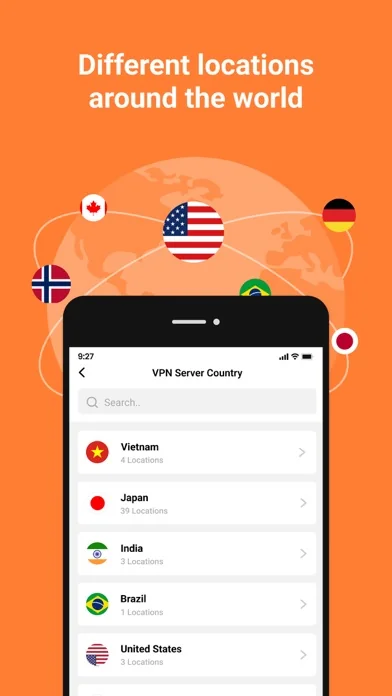 Video downloader with VPN screenshot 1