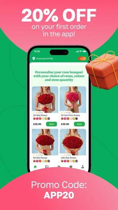 Flowers delivery - Myflowers screenshot 1