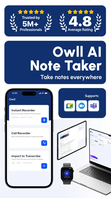 Owll: KI Notizen & Assistent