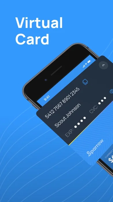 Sparrow Card App screenshot 1