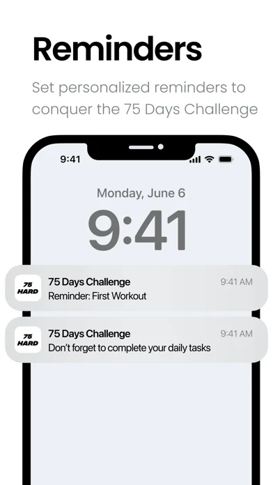 75 Days Challenge Tough & Soft screenshot 4