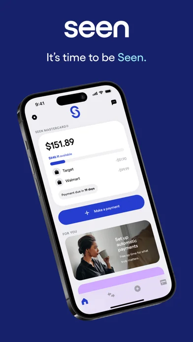 Seen Mobile - Build Credit screenshot 1