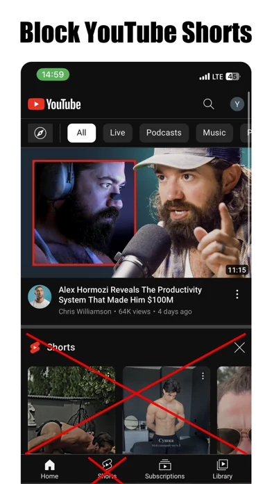 Shorts Blocker for YouTube