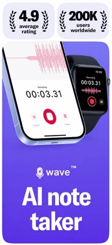 Wave AI Note Taker & Recorder