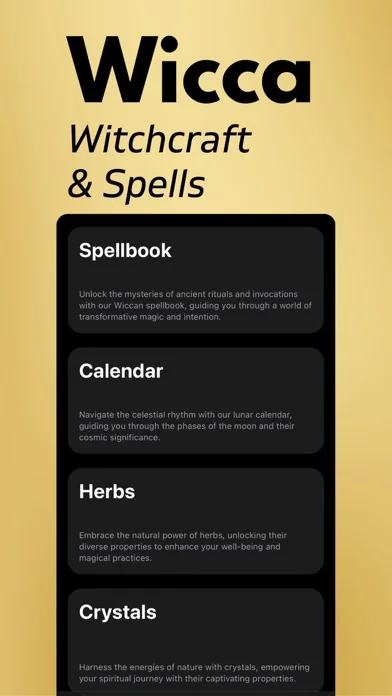 Wicca: Witchcraft & Spells screenshot 1