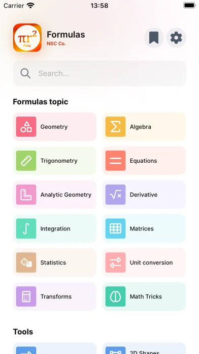 Mathe Formelsammlung