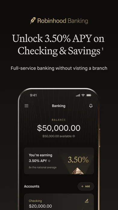 Robinhood Banking screenshot 2