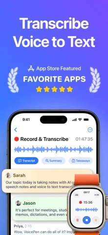 Sprache zu Text – VoicePen AI