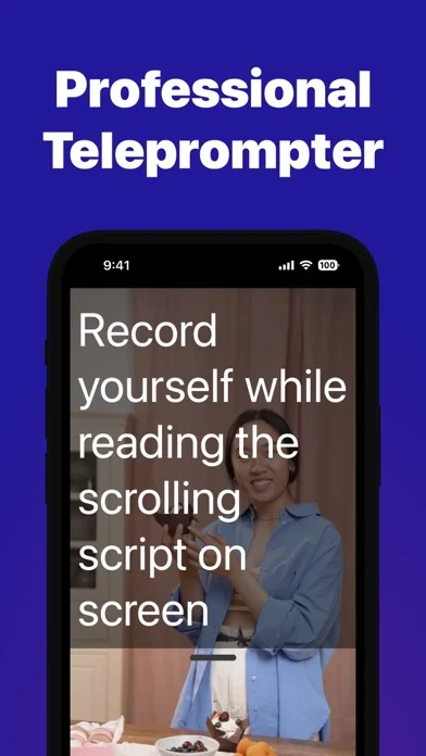 Teleprompter & Untertitel