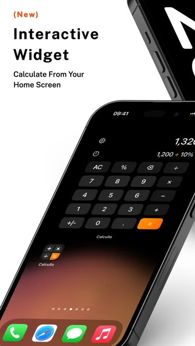 Calculator Widget - Calcullo
