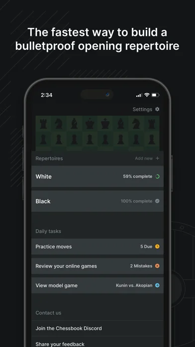 Chessbook - Master openings