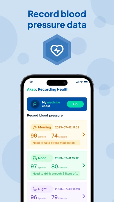 Akso: Recording Health