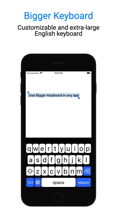 Bigger Keyboard-Große Tastatur