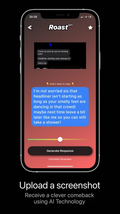 RoastGPT - AI Roast Generator screenshot 2