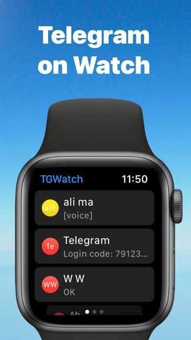TG Watch - Telegram Watch App screenshot 1