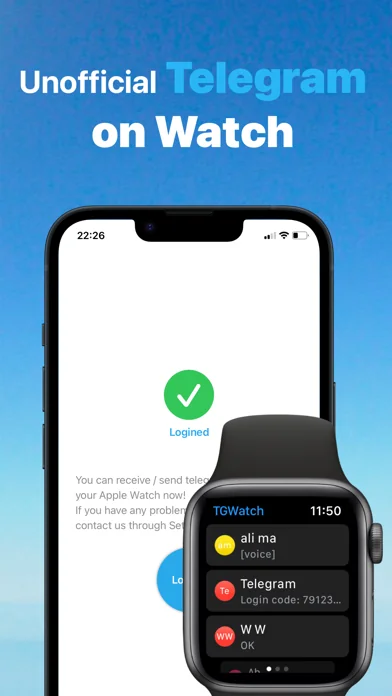 TG Watch - Telegram Watch App screenshot 2