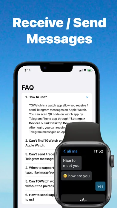 TG Watch - Telegram Watch App screenshot 3