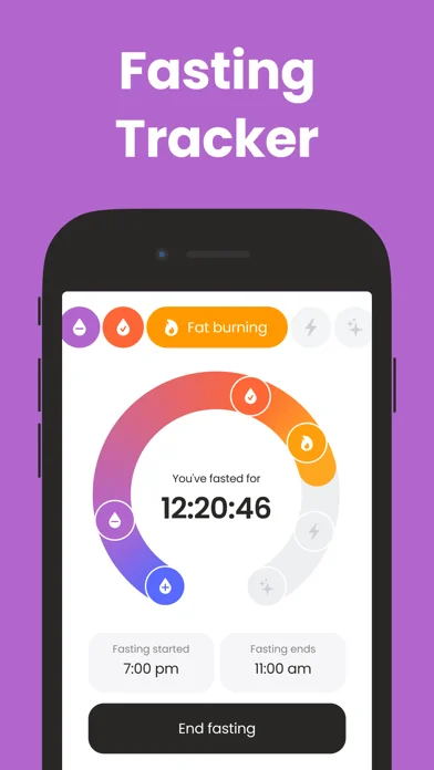 Fasten-App: Tracker u. Timer