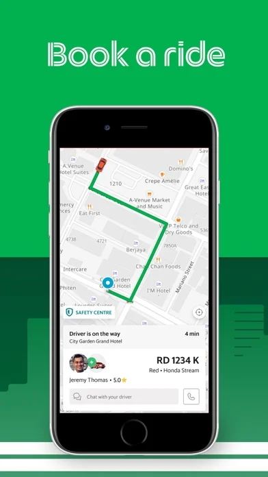 Grab: Taxi Ride, Food Delivery screenshot 3