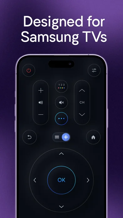 Fernbedienung Samsung Smart TV screenshot 1
