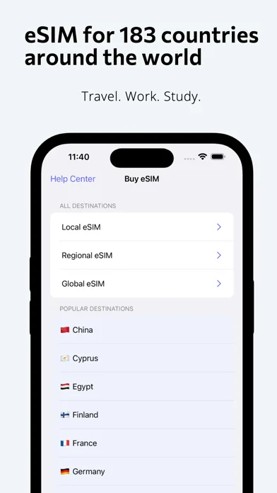 fedafone: mobile data eSIM