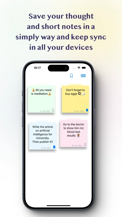 Stick-It Notes: Widget Notiz