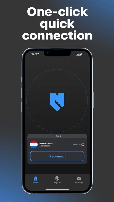 NashVPN - Быстрый VPN screenshot 1