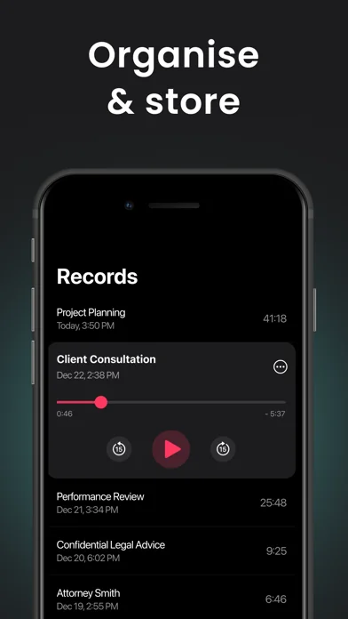 Call Recorder: Voice Memos App screenshot 4