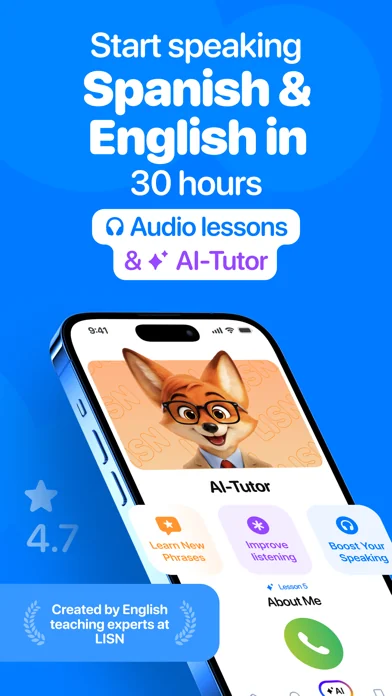 Learn English Speaking - Lisn screenshot 1