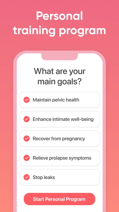Pelvic Gym: Kegel Trainer screenshot 2