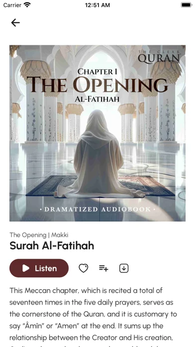 The Clear Quran Audiobook screenshot 3