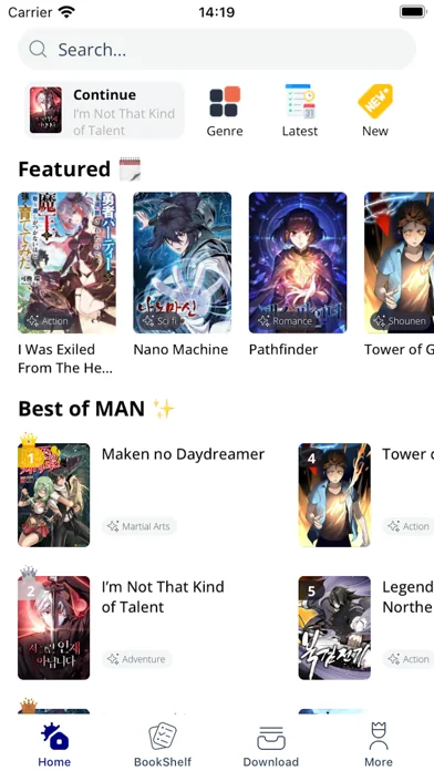 Manga Reader Manga Man