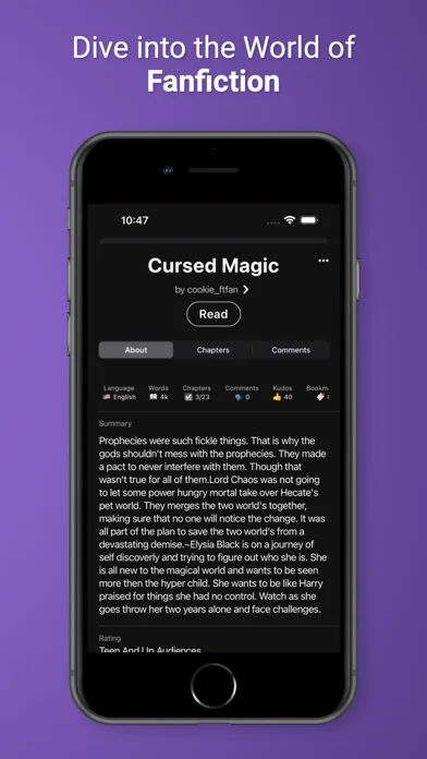 FanFiction | AO3 unofficial screenshot 4