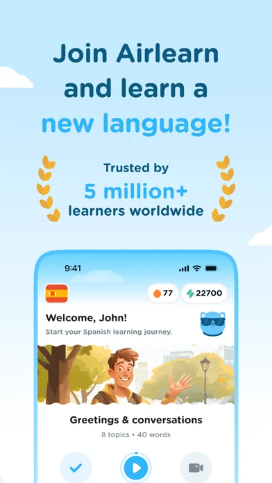 Airlearn - Sprachenlernen