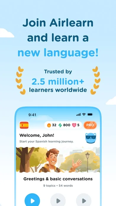 Airlearn - Sprachenlernen