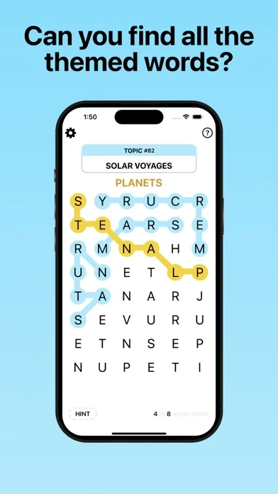 Topics: Hidden Word Search! screenshot 2