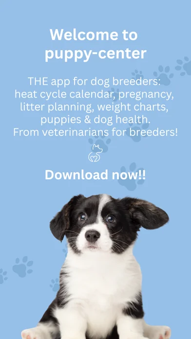 Puppy-Center: Hundezüchter-App