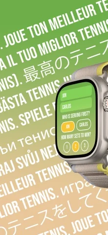 Watch Tennis Score Tracker