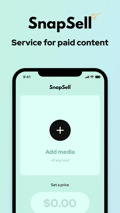 SnapSell - Sell media