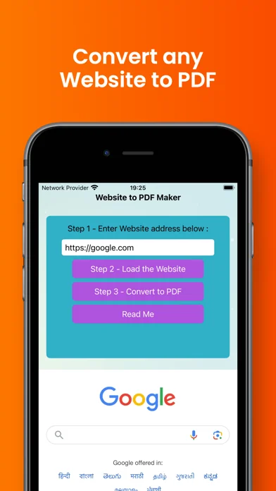 Website to PDF Maker