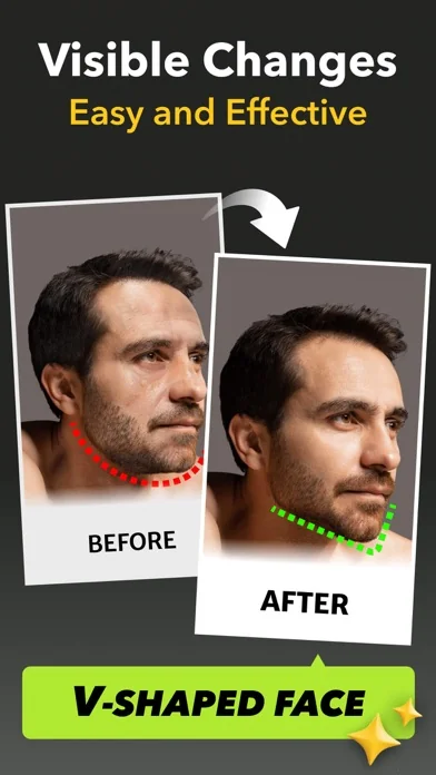 Jawline Exercises, MewingCoach screenshot 2