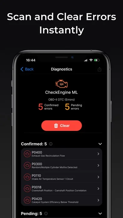 inCarDoc OBD2 ELM327 сканер screenshot 3