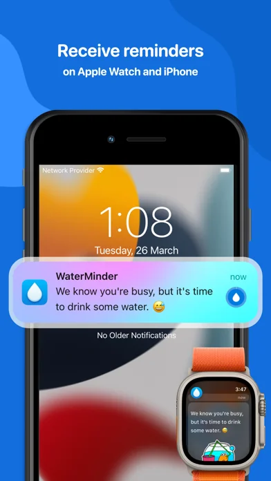 WaterMinder® ∙ Water Tracker screenshot 2