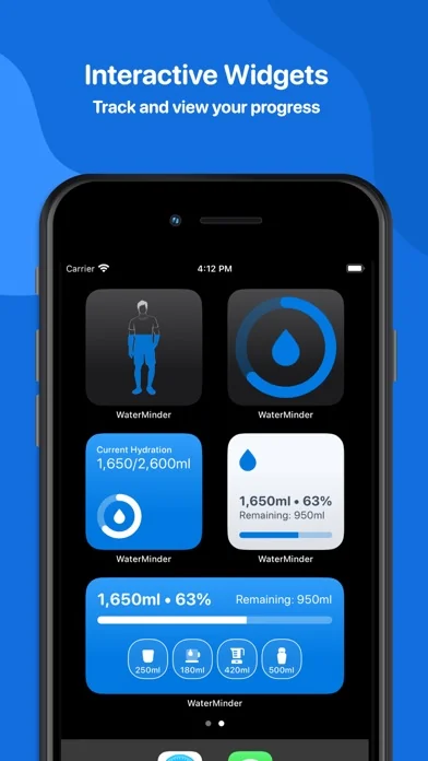WaterMinder® ∙ Water Tracker screenshot 4