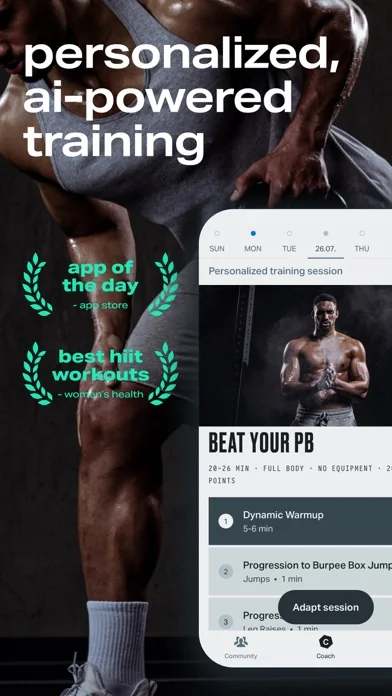 Freeletics: HIIT Fitness Coach